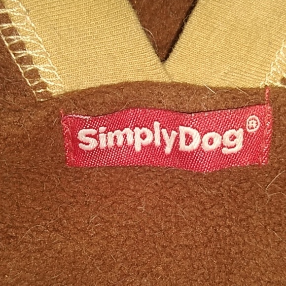 Simply Dog Small Dog Reindeer Hoody - Picture 3 of 4